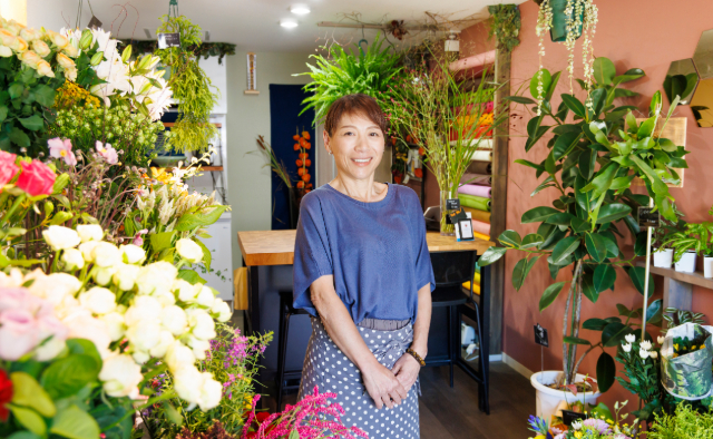 花屋 VEDETT 布施裕美さん