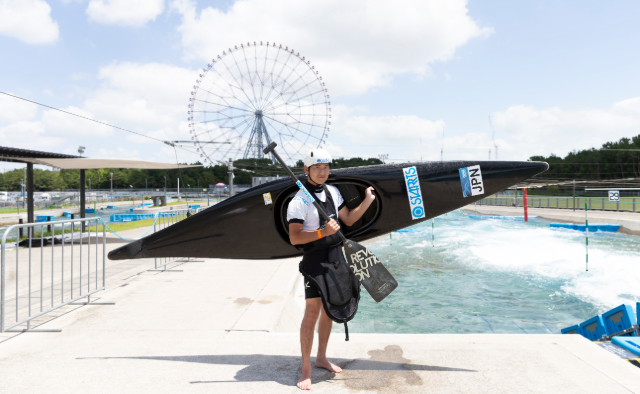 カヌースラローム選手（スターツ所属） 齋藤彰太さん