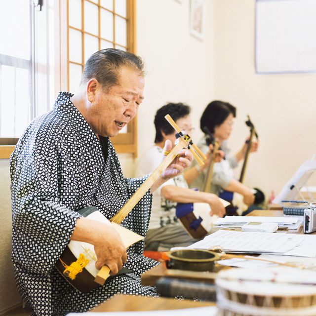 葛西おしゃらく保存会　会長　吉田勝人さん