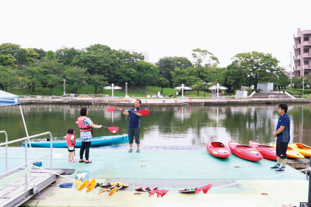 アクティビティが充実　新左近川親水公園エリア特集