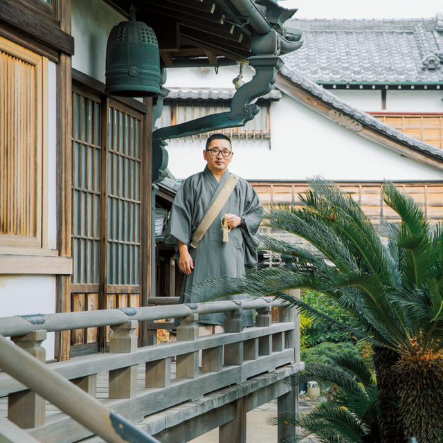 日蓮宗 本覚山 妙勝寺  住職 髙松孝行さん