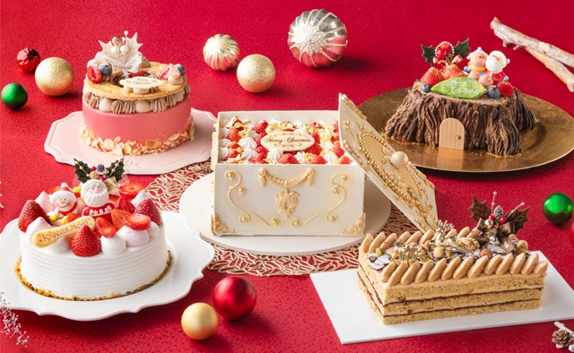 ヒルトン東京ベイ　食卓を彩るクリスマスケーキ