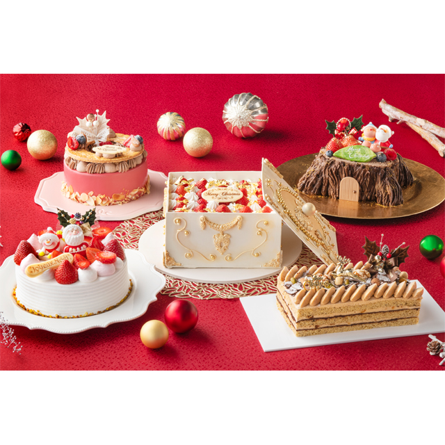 ヒルトン東京ベイ　食卓を彩るクリスマスケーキ