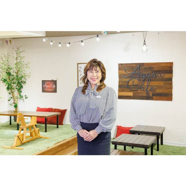 アヤスカフェ小岩　野村綾さん