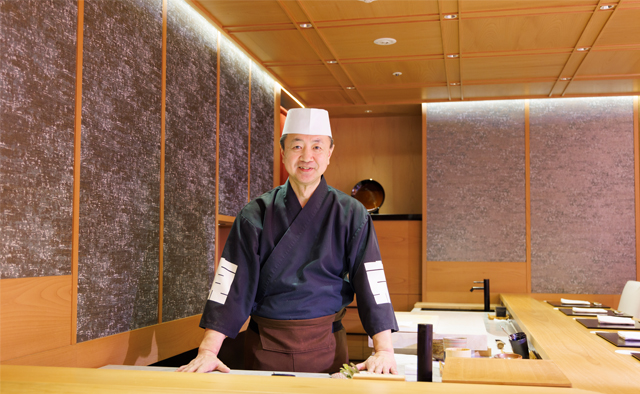 すし絵馬　和食統括料理長　関口泰一さん