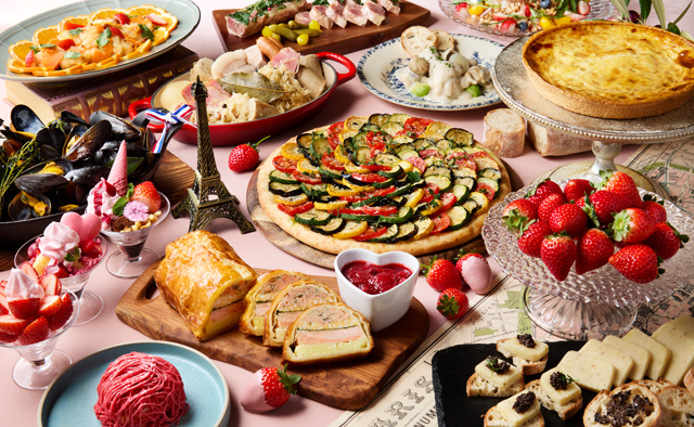 HOTEL TOPICS　春を先取り！ ホテルのストロベリーフェア特集