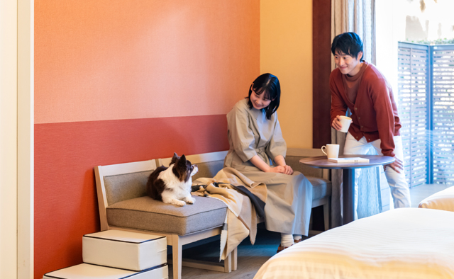 三井ガーデンホテルプラナ東京ベイ　愛犬と一緒にゆったりホテルステイ