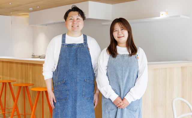 PERCH DINER　品田翔さん・悠理さん