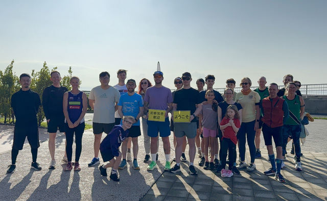 ５月２日（土）浦安市総合公園で行うインターナショナルな「parkrun」